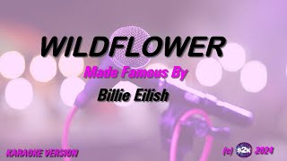 Billie Eilish WILDFLOWER Karaoke Version Lyrics [upl. by Trebron]