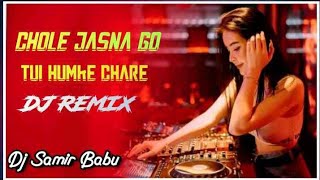 Chole Jasna Go Tui Humke Chare Dj Remix Songs Follk Mujik Dj Samir Babu [upl. by Eremaj999]