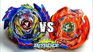 Beyblade Burst God BATTLE God Valkyrie 6VRb vs Blaze Ragnaruk 4CFl ベイブレードバースト神 [upl. by Bird210]