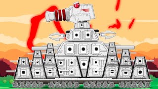 New Power KV44 VS Hybrids Cartoons about tanks [upl. by Annoda]