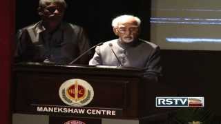 Sh M Hamid Ansari’s speech at the TriServices Seminar on the commemoration of the 1965 war [upl. by Ultun933]