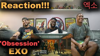 EXO 엑소 MUSIC VIDEO GROUP REACTION  OBSESSION [upl. by Nilyarg]