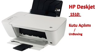 HP Deskjet 1510  Kutu Açılımı UnBoxing [upl. by Maccarthy]