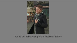 youre in a relationship with Sebastian Sallow  Hogwarts Legacy Playlist [upl. by Ahsei]