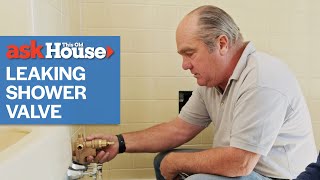 How To Repair a Leaking Shower Valve  Ask This Old House [upl. by Carlye]