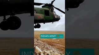 Indian army chinook helicopter 🚁control 🎛️ shortvideo indianarmy [upl. by Anerbas65]