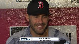 JD Martinez reflects on time with Arizona Diamondbacks [upl. by Yenal658]