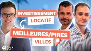 Les MEILLEURES et PIRES villes pour investir dans limmobilier locatif  avec lyboximmobilier [upl. by Adlee329]