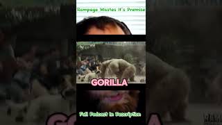 Part 9RAMPAGE Hollywood Movie Explained in Hindi 2018 shorts movie [upl. by Evadne]