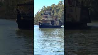 Paddle Steamer Emmylou  Murray River Torrumbarry [upl. by Nievelt]