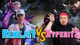 RENEJAY VS HYPEBITS ROGER 1V1 WASAK NA WASAK [upl. by Blinnie]