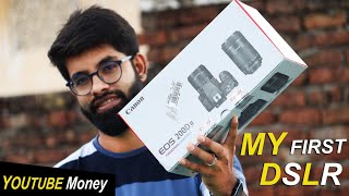 Canon EOS 200D II 2  Unboxing amp Review  All Time Best Great DSLR Camera 📸 [upl. by Tearle]