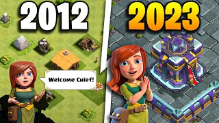 The ENTIRE History of Clash of Clans [upl. by Llenrep843]