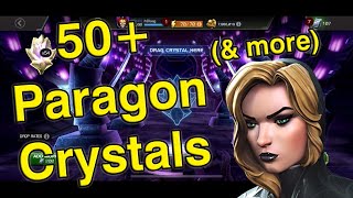 HUGE 50  Paragon Crystal Opening and More CEO or Bust  Marvel Contest of Champions MCOC [upl. by Nawad]