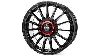 OZ SUPERTURISMO EVOLUZIONE Gloss Black  Red Lettering  felgenoutletde [upl. by Southworth653]