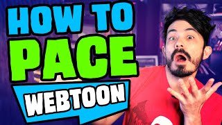 How To Pace Your Webtoon Comicbook Writing Tutorial [upl. by Absalom]