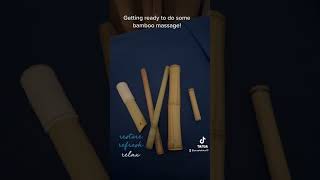 Bamboo Massage massagelife massagetherapy massage healingjourney selfcare [upl. by Deelaw]