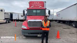 JAZ Truck driver training Melt Program schedule 1 Pre trip inspection 2019 [upl. by Chalmer361]