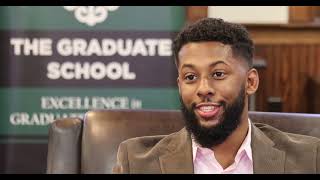 University Distinguished Fellowships A talk with recipient Letrell Harris [upl. by Aryaz]