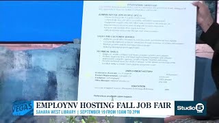 EmployNV Hosting Fall Job Fair [upl. by Sadye854]