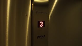 2012 Motala Hissar quotMC6000quot BeltDriven Elevator  Bo Hotel Arenavägen 69 Stockholm Sweden [upl. by Oivat717]