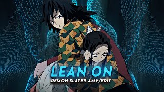 Lean On I Giyuu Slaps Shinobu Demon Slayer AMVEdit [upl. by Ahcirt]