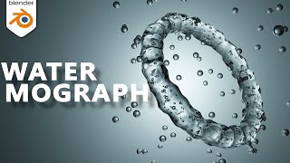 Motion Graphics in Blender Fake Fluids With Displace Modifier [upl. by Ury887]