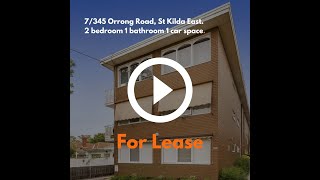 7345 Orrong Road St Kilda East [upl. by Aryn42]