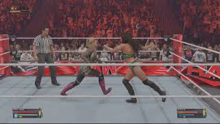 Kiana James vs Natalya WWE 2K24 June 3rd RAW 2024 [upl. by Venus]