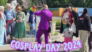 VLOG Cosplay Day 2024 Movie Park Bottrop Germany Con [upl. by Ahcsatan]