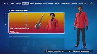 THE WEEKND PASS ESTIVAL  BOUTIQUE FORTNITE DU 5 NOVEMBRE 2024 [upl. by Dewey346]