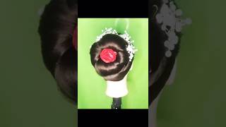 Without Bun juda hairstyles for Bridal  shorts bunhairstyle viralvideo ytviral [upl. by Fowkes499]