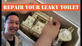 StepbyStep Guide Repairing a Leaking Toilet Cistern by Replacing the Washer [upl. by Tat]