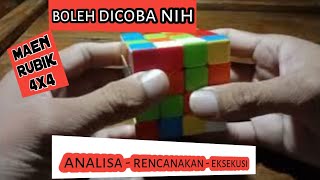 rubik 4x4 II menemukan center yg semrawut [upl. by Kinom]