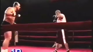 KARATE VS SHOOTFIGHTING  John Dixson vs Michael Stam 09021996 [upl. by Norrab]