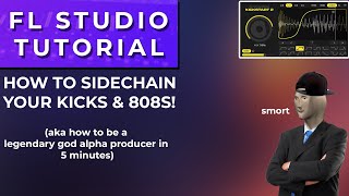 HOW TO SIDECHAIN YOUR KICK TO YOUR 808s IN FL STUDIO Tutorial [upl. by Oirogerg529]