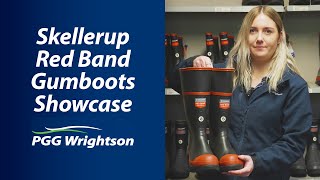 Skellerup Red Band Gumboots Showcase  PGG Wrightson [upl. by Noiram]