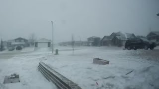 Timelapse video of spring storm in Neepawa Manitoba [upl. by Notsehc669]