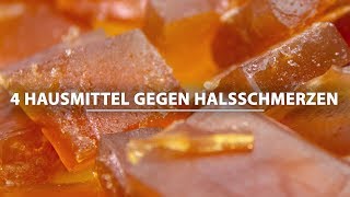 Hausmittel gegen Halsschmerzen 4 Rezepte für Lutschtabletten Fruchtgummis und Kaubonbons [upl. by Skolnik]