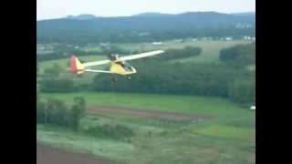 Inside the Cockpit  Ultralight Experimental Aircraft Landing [upl. by Ahtar]