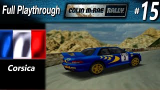 Colin Mcrae Rally PC  15  Corsica  Intermediate [upl. by Colin]