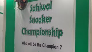 Draw Top 32 Sahiwal Snooker Championship [upl. by Itraa]