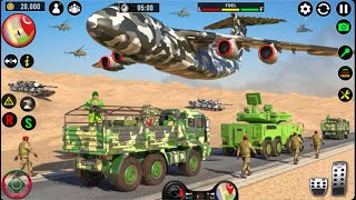 Army Vehicles Transport  Terrorist Attack Injured Army Rescue  new army Game carsgamerz [upl. by Renaldo]