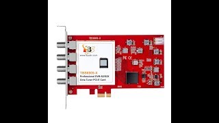 TBS6909X DVBSS2S2X Octa Tuner PCIe Card [upl. by Armond343]