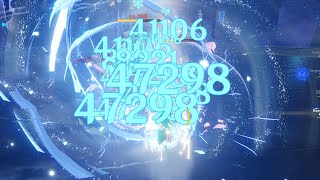 Spiral Abyss 42 Top Half  Ayaka Freeze  Floor 12  Genshin Impact [upl. by Moulton]