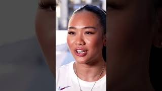 US gymnast Suni Lee feels supported by Paris 2024 teammates [upl. by Ettelocin651]