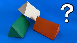 Hvordan laver man et trekantet prisme  DIY Triangular Prism [upl. by Wolk]