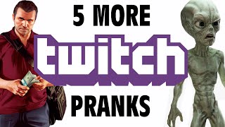 5 More Twitch Pranks  GFM [upl. by Atnicaj]