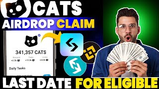 Cats Bitget Wallet Connect  Cats Airdrop Wallet Connect  Bitget Bybit Binance [upl. by Naziaf604]