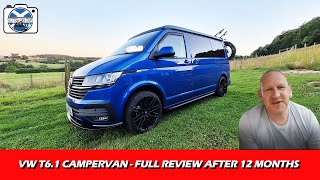 VW T61 Campervan review after 12 months of ownership 🤓🤘 [upl. by Eremihc]